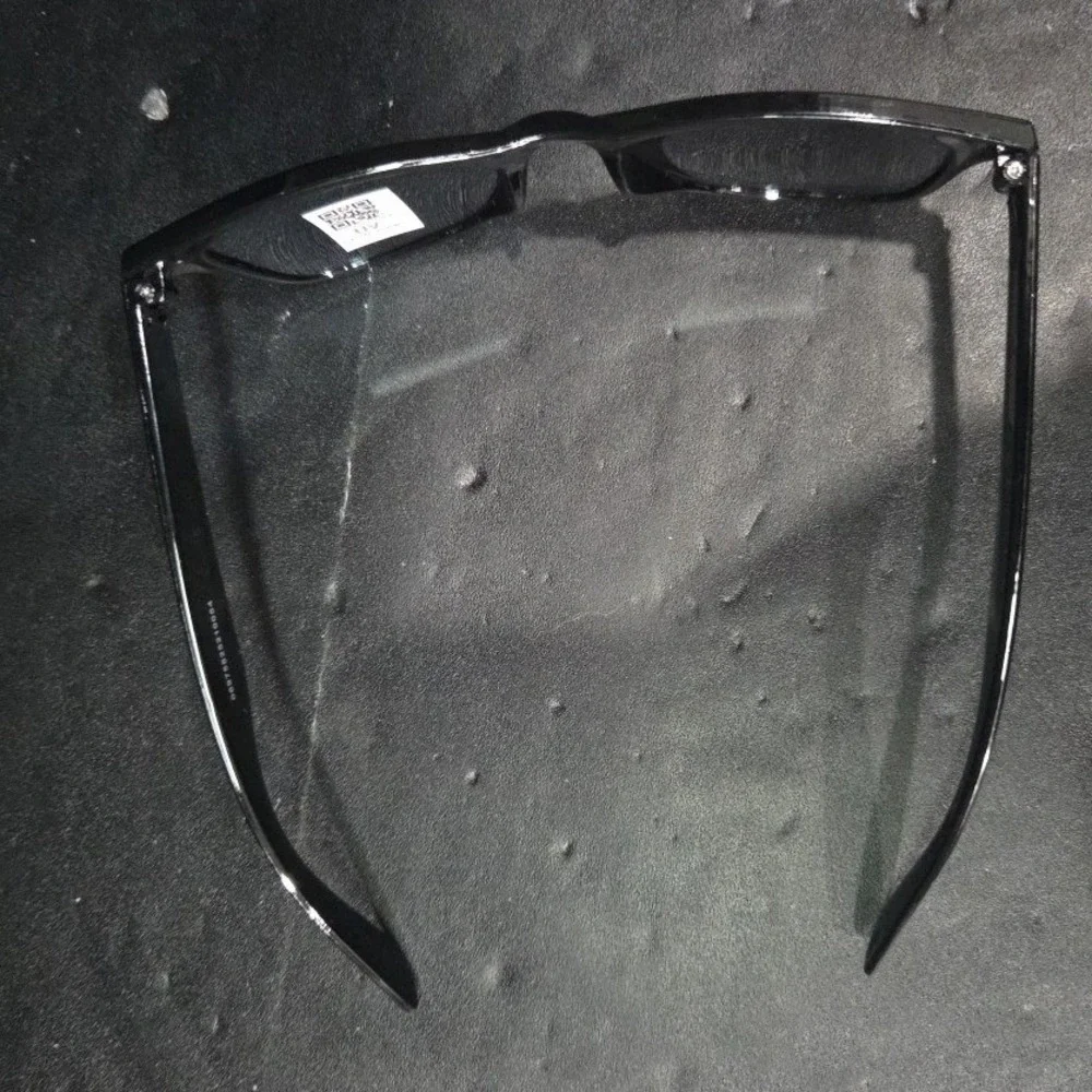Feam Aero Black Wayfarer Sunglasses, Yellow‎ Gold Mirrored Lenses, Sporty Shades